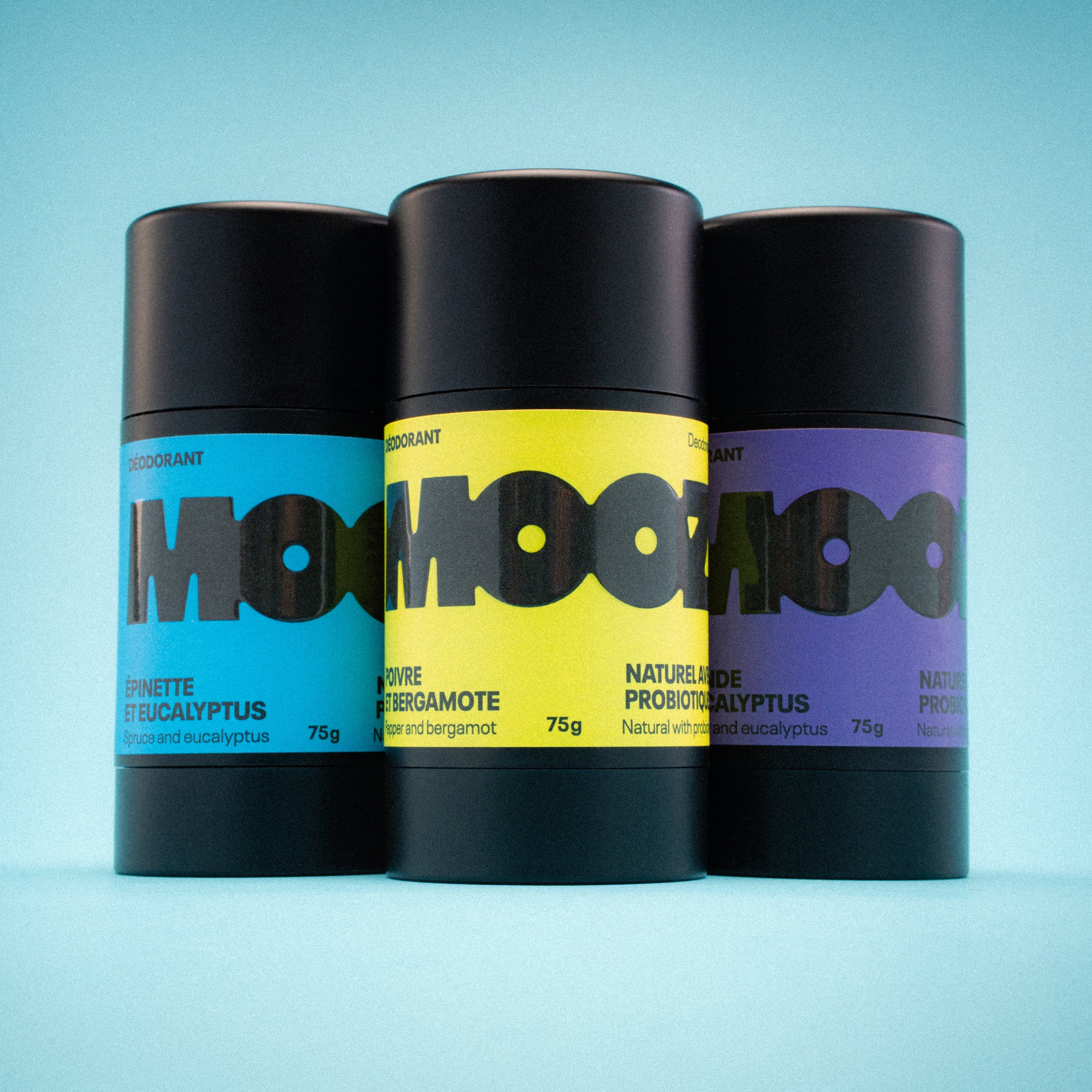 Natural deodorant discovery set – MOOZ